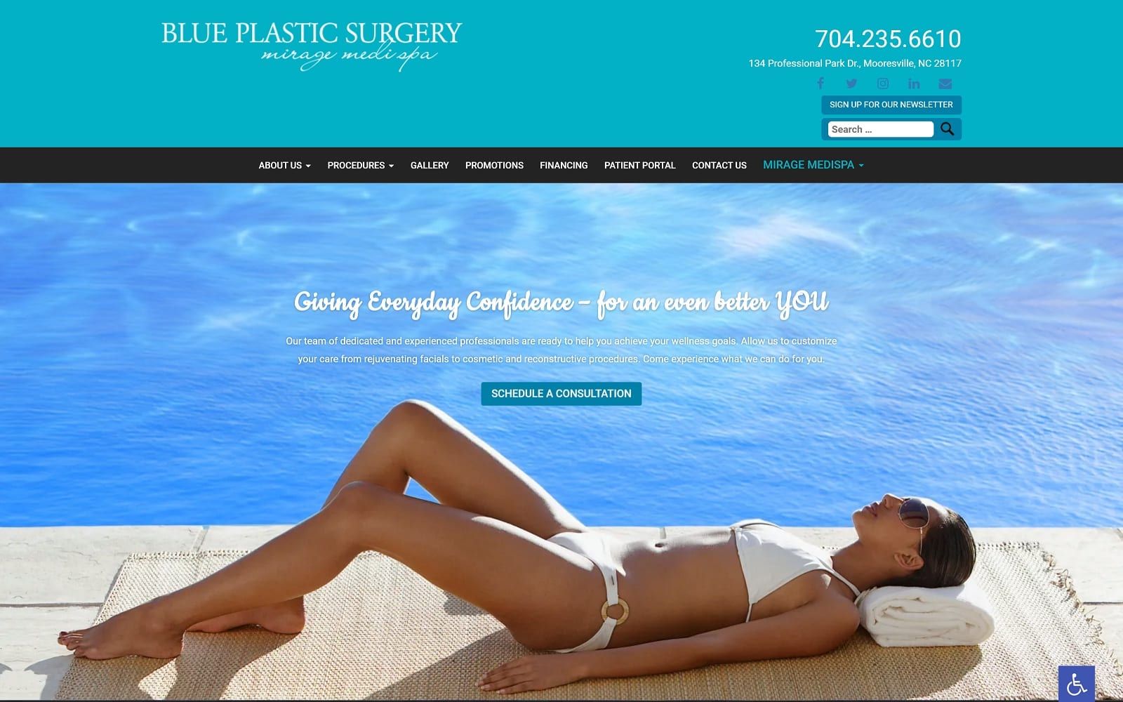 Blueplasticsurgery.com Screenshot